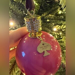 Kate Spade Lenox  Pink Ornament